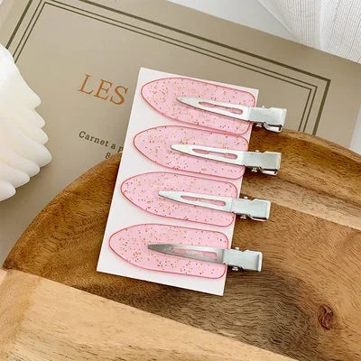 3pcs Seamless Hair Clip Candy Color Hairpin Styling Barrette Makeup Tools Headband Clips Fashion Hair Accessories for Women