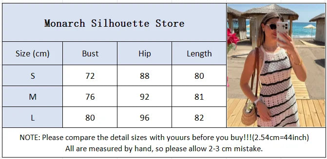 Women Knitted Hollow Out Mini Dresses Round Neck Sleeveless Off Shoulder Short Dress Lady Casual Summer Holiday Beach Robes