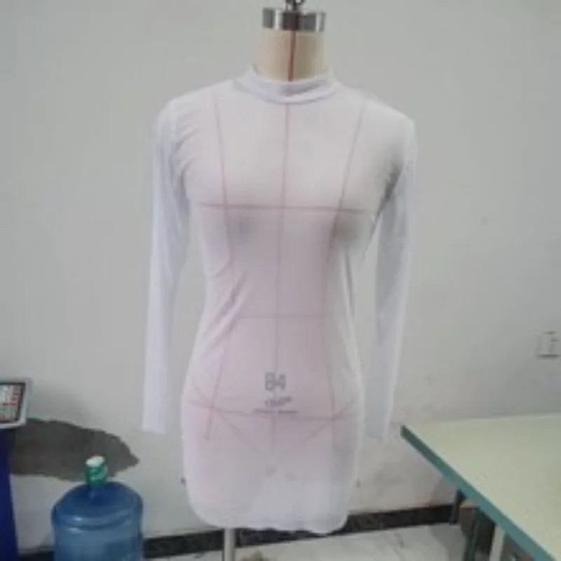 Women See Through Transparent Hollow Out Dress Mock Neck Female Sexy Bodycon Dress Club Partywear Slim Stretchy Mini Dresses