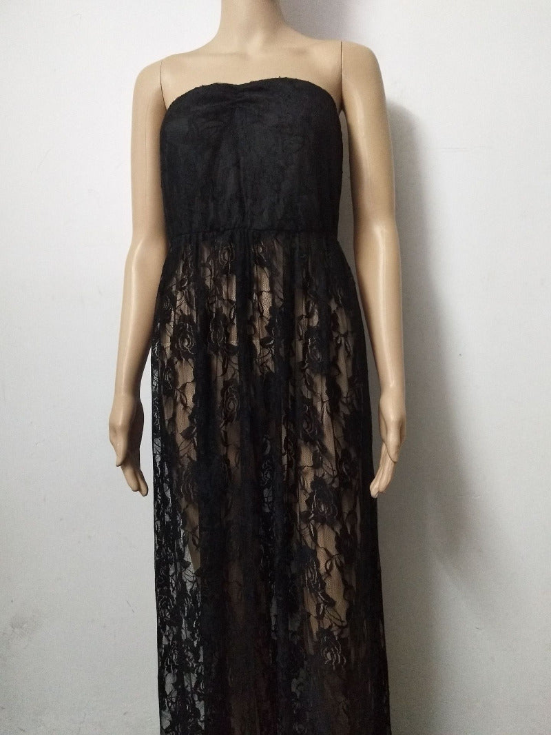Slit-Front Pregnant Maternity Dresses for Pregnancy Pregnant Clothes Gown Women Sexy Photo Shoot Photography Props Clothing