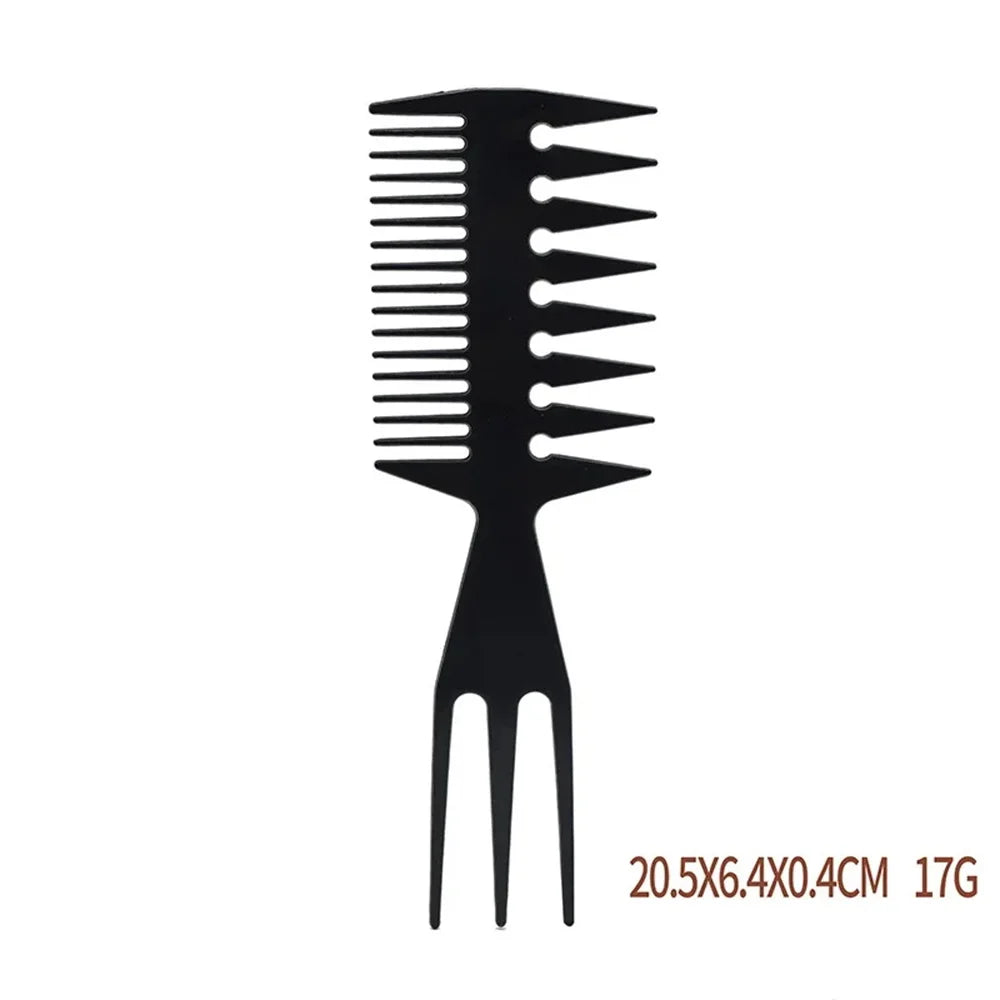 10PCS Professional Comb Multifunctional Comb Anti-static Hair Care and Hairdressing Tool Set Styling Salon Tool Accessories