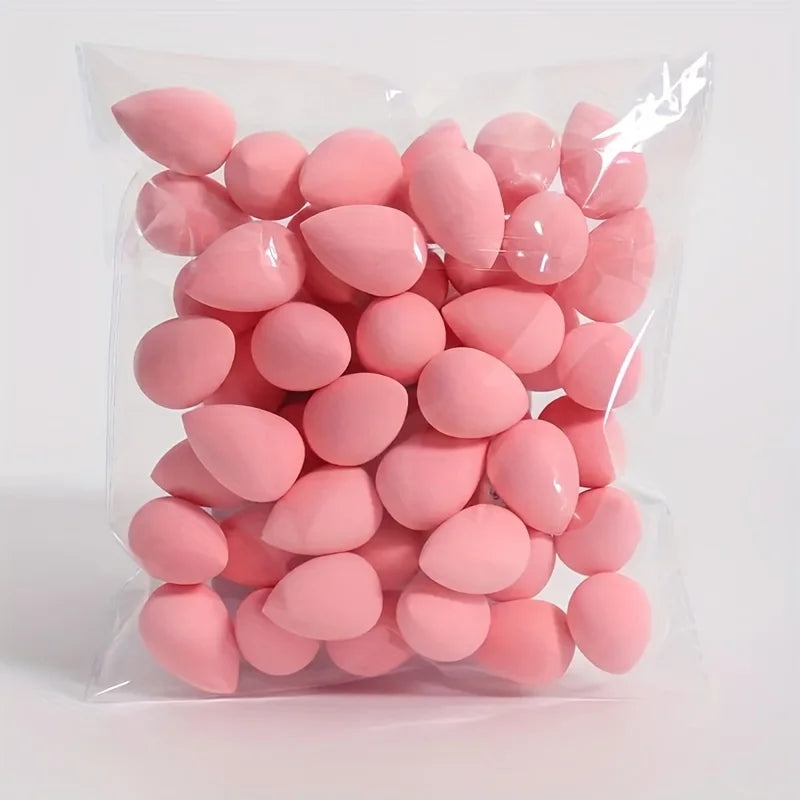 20PCS  Mini Finger Puff Beauty Cosmetic Foundation Cosmetic Sponge Makeup Blender Suitable For Cream & Powder Concealer