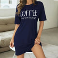 2026 New Milk Silk Nightgown Women Nightdress Short Sleeve Cartoon Nightgowns Sweet Casual Sleepwear Pijamas Sleepdress