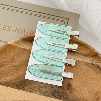 3pcs Seamless Hair Clip Candy Color Hairpin Styling Barrette Makeup Tools Headband Clips Fashion Hair Accessories for Women